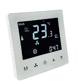 Термостат Vitron W-therm WW 0-10V (110V-240VAC, fan control 0-10V, Wifi) белый